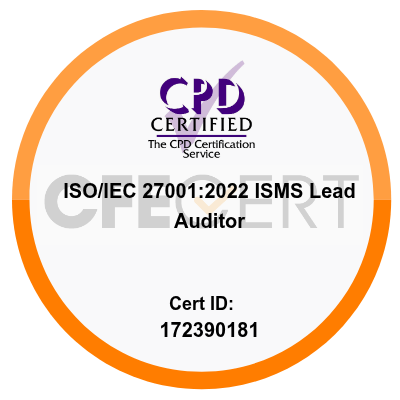 ISO/IEC 27001:2022 ISMS Lead Auditor